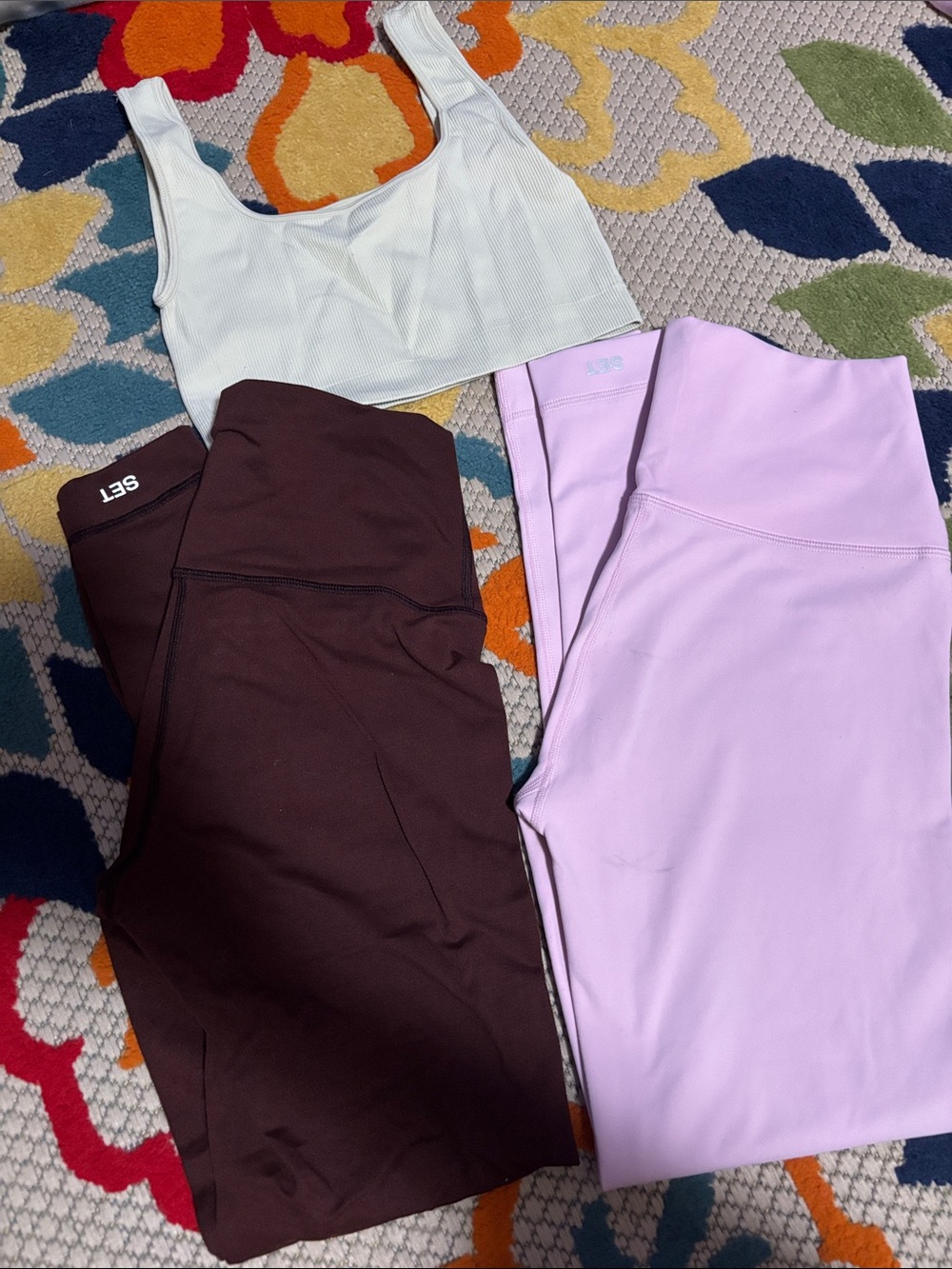 SET Active Women's Leggings bundle size small